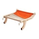 thumbnail image 4 of Cat Window Perch Lounge Mount Hamaca Asiento Ajustable Sin Ventosa Naranja Gris, 4 of 5