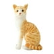 thumbnail image 2 of Encantador Animal De Peluche Cómodo Adornos Para El Hogar Gato Juguete De Peluche Para Adultos 32cm Gato Naranja, 2 of 5