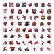 thumbnail image 3 of Tatuajes temporales standhustle 60 unidades impermeables para niños, 3 of 6