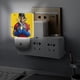 thumbnail image 5 of Pacificador Luz nocturna LED con sensor de anochecer a amanecer para dormitorio, baño, pasillo, escaleras - Lámpara LED nocturna de enchufe, 0.5W - 1 pieza, 5 of 6
