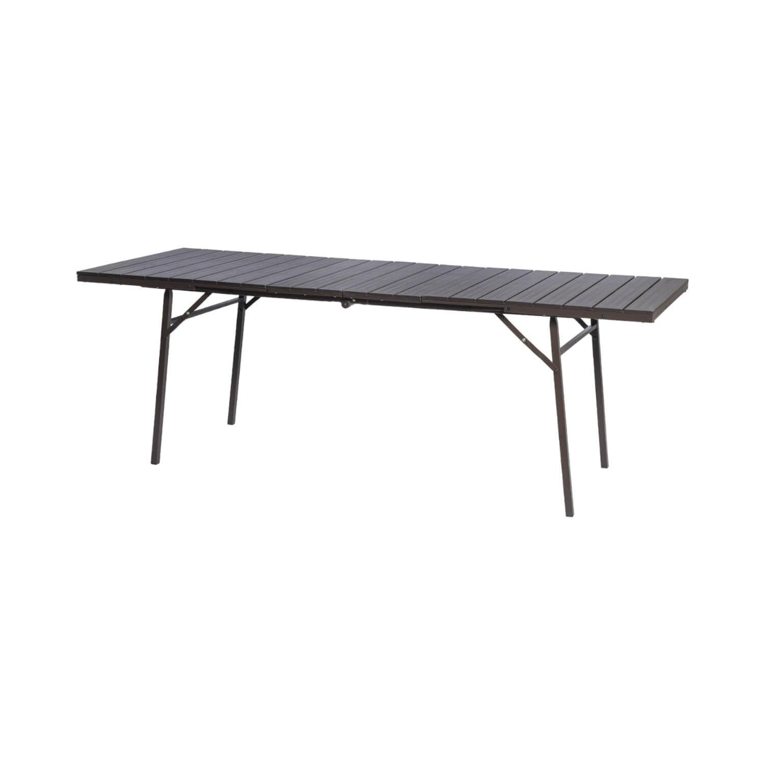 Mesa Terraza Extendible Plegable 78x166-214cm Northwest Cafe Tamano Unico