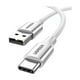 thumbnail image 2 of UGREEN Cable USB-C a USB 2.0 A trenzado 1m Blanco, 2 of 4