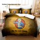 thumbnail image 1 of Fallout Vault 33 Bedding Set Single Twin Full Queen King Size Bed Set Adult Kid Bedroom Duvetcover Sets parure de lit BedBed Sheets, 1 of 5