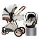 thumbnail image 1 of Coche Cuna Con Silla Nido Y Accesorios LuBabycas Blanco, 1 of 8