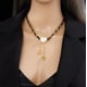 thumbnail image 2 of Choker Borla De Corazón - Collar Acero Bañado En Oro 18k, 2 of 3