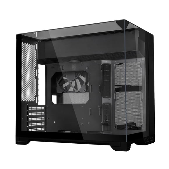 Caja PC Lian Li O11 Vision-M mATX Negra de Alto Flujo de Aire