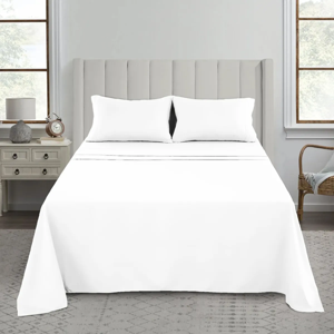 Genérico - Sabanas Hotel Luxury 1800 Ultra Soft 1.5 Plaza Varios Tonos