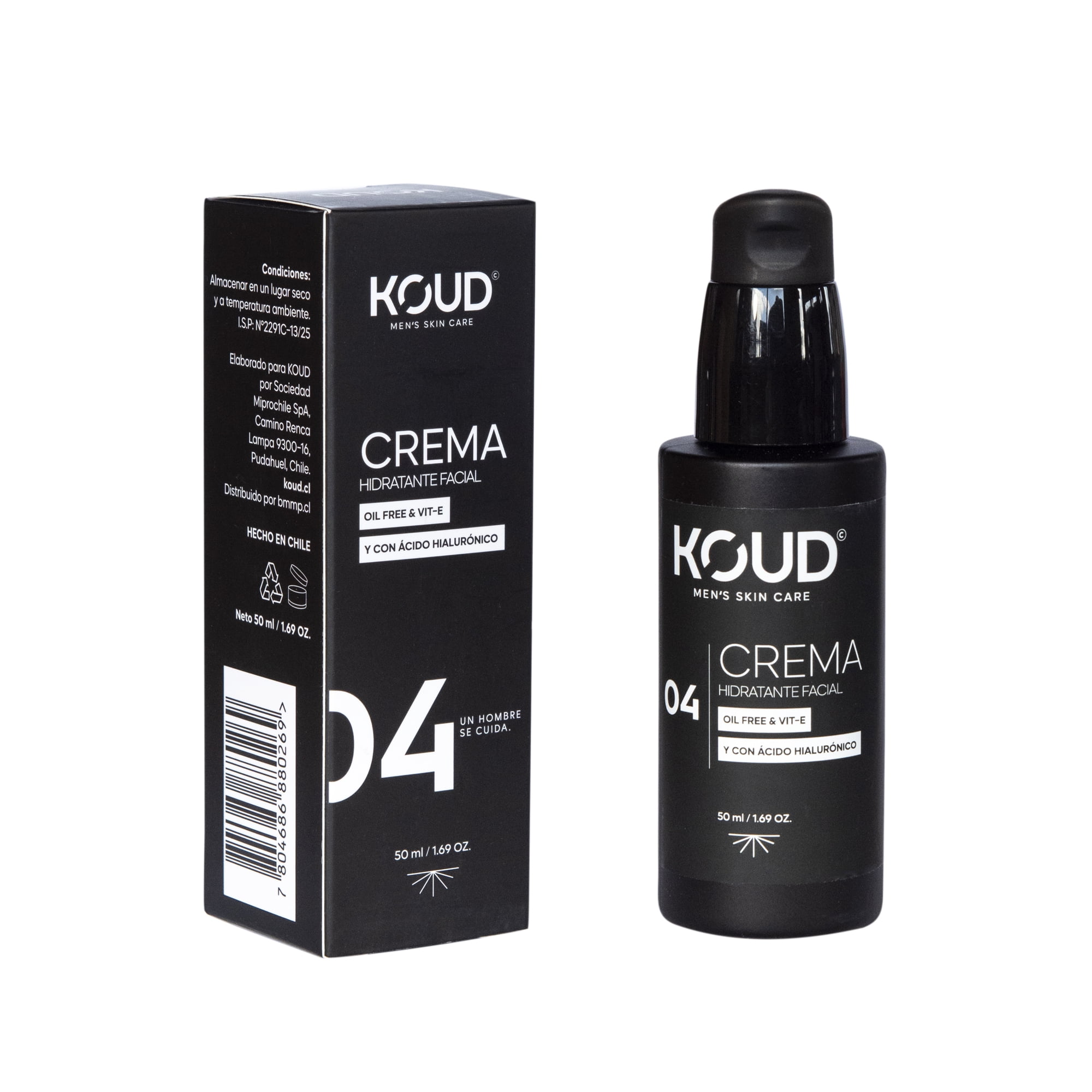 Crema Facial Hidratantes Para Hombres 50 Ml, Koud