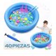 thumbnail image 4 of Juguete De Juego De Pesca Piscina Para Niños Pequeños 40pz, 4 of 6