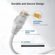 thumbnail image 4 of Cable Ethernet Cable Matters Cat6 10 Gbps 3 m Blanco, 4 of 9