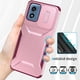 thumbnail image 2 of Funda Resistente para Motorola Moto G22 con Tapa Deslizante y Protección Militar Rosa, 2 of 6