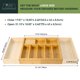 thumbnail image 2 of Soporte para utensilios de cocina VaeFae, extra grande, de bambú, ampliable, 2 of 6
