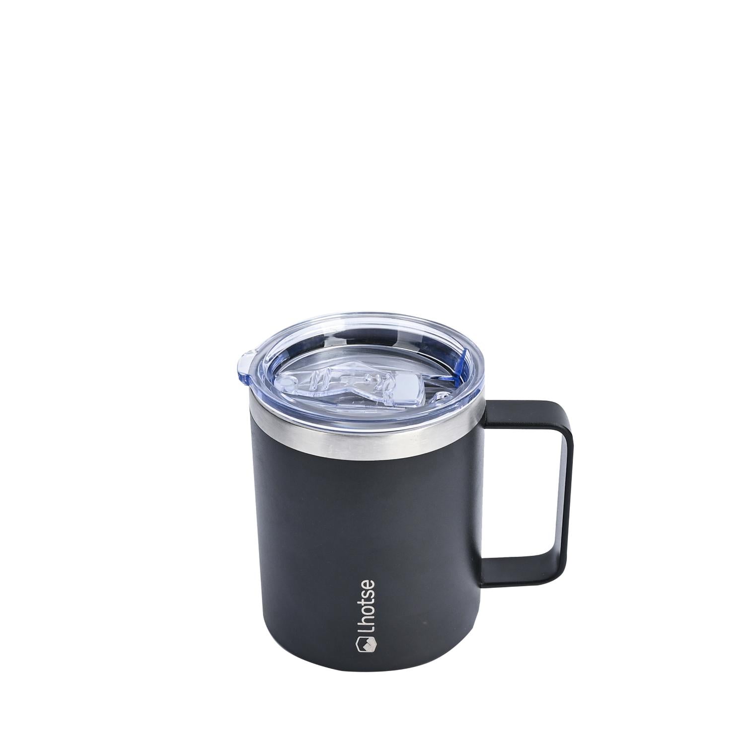 Lhotse - Taza Térmica Insulada Camping 350ml Negro