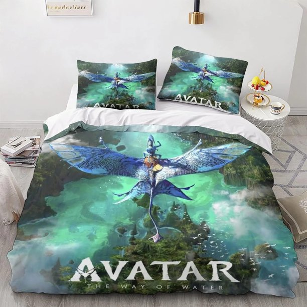 Avatar The Way of Water Bedding Set 3D Printed Duvet Cover&Pillowcase 2/3 Pcs Single Double Queen King Size Quilt Cover Bed Sheets