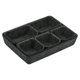 thumbnail image 1 of Organizador De Cajones De Fieltro, Bandeja, Contenedor De Almacenamiento Sencillo Para Cocina, Hogar, Despensa, Gris Oscuro, 1 of 5