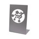 thumbnail image 1 of Sujetalibros De Metal Organizador Decorativo Tapones De Libros Para Estantes Oficina Dormitorio Estilo A, 1 of 5