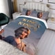 thumbnail image 3 of EL REY DE REYES Conjunto de sábanas temático, trío de piezas, cómodo y amigable con la piel, diseño único, regalo de decoración para el hogar para familiares, amigos y fans,140cm *210cm, 3 of 6