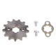 thumbnail image 1 of rueda dentada delantera del motor para sdg 110cc 125cc dirt bike atv 420-13t-17mm, 1 of 5