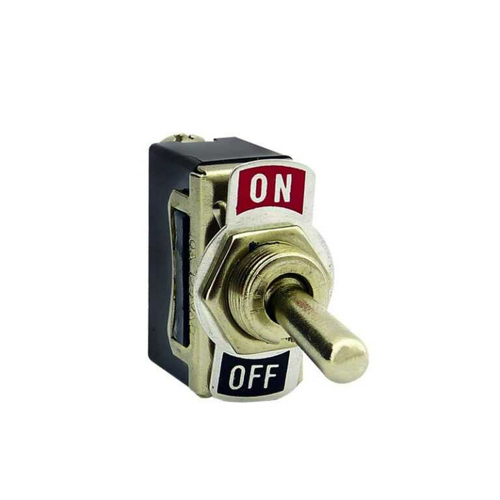 Genérico - Switch Metalico Chico, On/off, De 2 Patas.