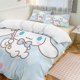 thumbnail image 1 of Cinnamoroll Quilt Set Thicken Soft 3 Pieces Bedding Set All Season Duvet Cove with 2 Pillowcases for Adult Women Girls Teens Home Room Decor, 1 of 5