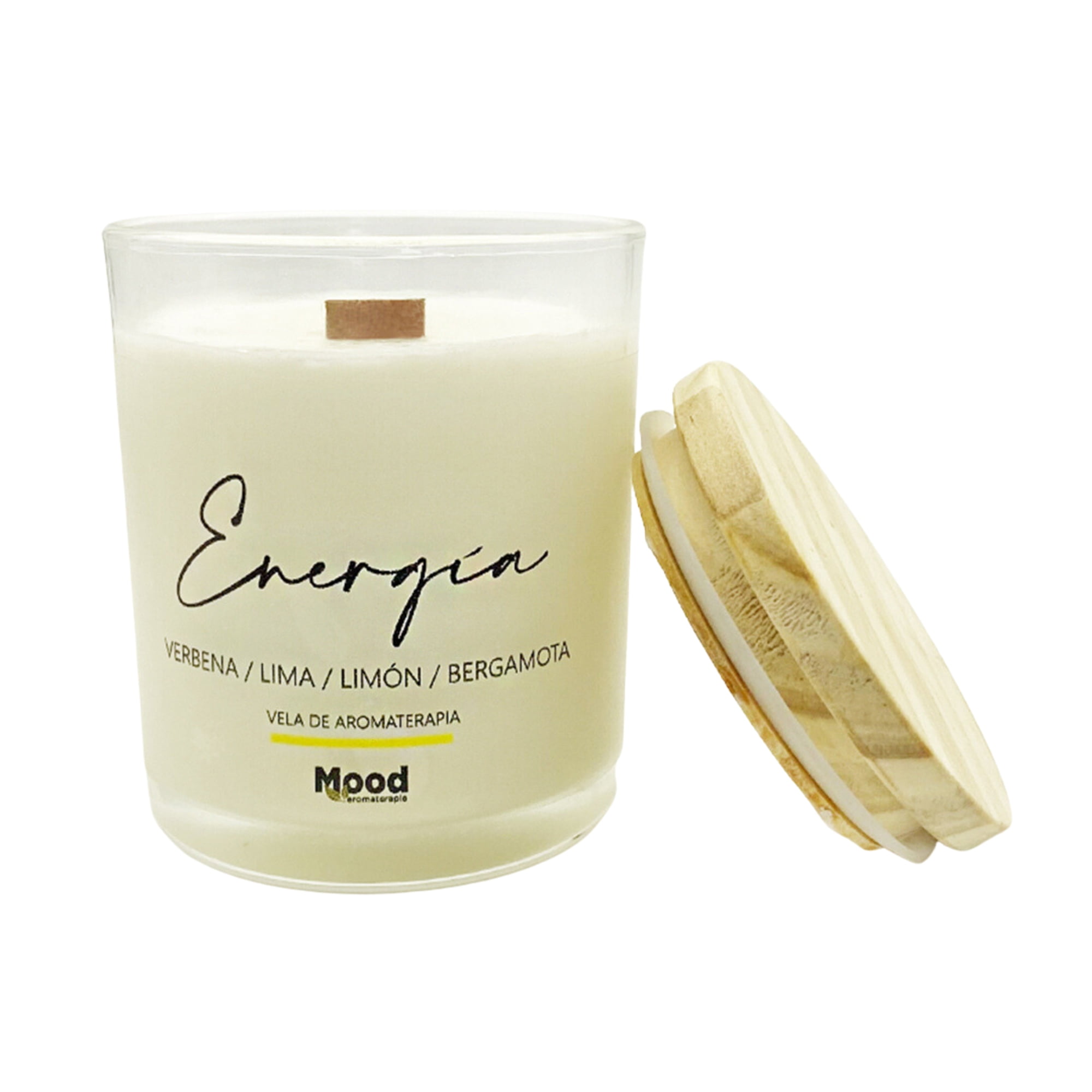 Mood Aromaterapia - Vela De Soja De Aromaterapia Energía