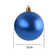 thumbnail image 2 of 24 bolas navideñas irrompibles de 3 cm para árbol de Navidad, bodas, cumpleaños y fiestas., 2 of 5