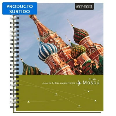 Cuaderno Universitatio People And Places Tapa Dura , Producto Surtido 1 Un Proarte
