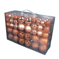 Magideal - Adornos De Bolas De De Navidad, Bolas De Decoraciones De Es De Navidad Inastillables Para Fiesta De Vacaciones De De Navidad , Dorado