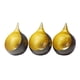 thumbnail image 1 of Juego de 12 portavelas Decozen, velas votivas de metal dorado, 1 of 6