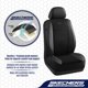 thumbnail image 4 of Fundas para asientos de vehículo Skechers con espuma viscoelástica refrigerada por aire, negras, 4 of 7