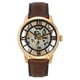 thumbnail image 1 of Reloj Automático Para Hombre Townsman Correa De Cuero Marrón Esqueleto Dial Me3259, 1 of 2