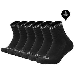 Giovacchino - Pack De 6 Calcetines Cortos Deportivos Hombre