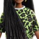 thumbnail image 4 of Muñeca de moda Barbie Fashionistas #144 con largas trenzas morenas, 4 of 6