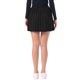 thumbnail image 3 of INSPIRE CHIC Falda de Punto Plisada para Mujer con Cintura Alta Elástica A-Linea Corta de Canalé Casual Mini Faldas XS Negro, 3 of 6