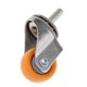 thumbnail image 4 of Ruedas Giratorias Para Servicio Pesado, Ruedas Giratorias, Ruedas De 1 Pulgada, Naranja, 4 of 5