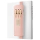 thumbnail image 1 of Portabolígrafos MoKo, estuche con cierre para cuaderno, banda ajustable, rosa, 1 of 7