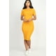 thumbnail image 5 of Vestido Midi Ajustado de Canalé, 5 of 5