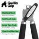 thumbnail image 2 of Abrelatas GORILLA GRIP Negro de Acero Inoxidable, 2 of 9