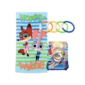 Mashini - Toalla De Baño Niño Niña Con Juguete Y Bolso Bluey