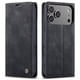 thumbnail image 2 of CaseMe Funda de Cuero para iPhone 17 Pro Max, Funda de Cuero Tipo Billetera con Tarjetero, Cierre Magnético, a Prueba de Golpes, Soporte, Funda Protectora para iPhone 17 Pro Max, Negro, 2 of 12