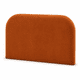 thumbnail image 1 of Respaldo de cama aurora 2 plaza felpa terracota, 1 of 2