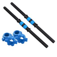 Magideal - De Pesas De Material Acero Para Levantamiento De Pesas Para Gimnasio , Tuerca De Barra Con Mancuernas De 40 Cm