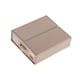 thumbnail image 2 of Organizador De Almacenamiento De Sábanas Plegable Para Mantas, Caja De Almacenamiento Para El Hogar, Sábanas, Café, 2 of 5