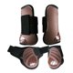 thumbnail image 3 of Botas De Patas Traseras Traseras Delanteras De Caballo De 4 Piezas, Fetlock De Tendón Equino Protegen Marrón XL, 3 of 5
