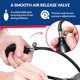 thumbnail image 4 of Monitor de presión arterial Dixie EMS negro con brazalete de anilla D, 4 of 7