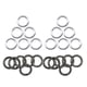 thumbnail image 4 of 24 PCS Aleación Redondo Spring Snock Ganchos Clip Bolso Bolso Strap Strap, 4 of 4