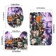 thumbnail image 3 of My Hero Academia 2 Juego de 3 alfombras de baño de coral fleece: tapete de baño + alfombra de inodoro en forma de U + funda de tapa de inodoro en forma de O, 3 of 6