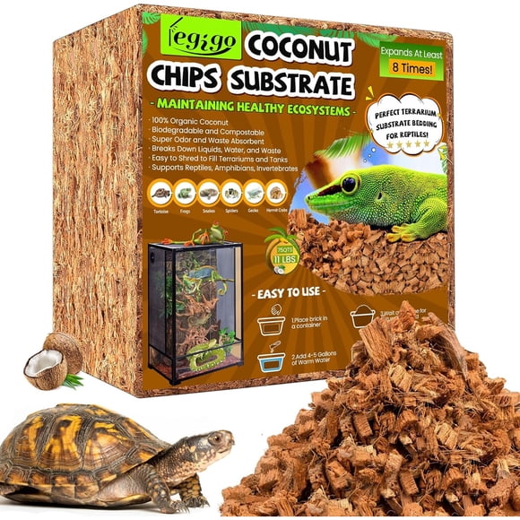 Sustrato Coco Legigo 10LB para Reptiles