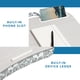 thumbnail image 4 of Lap Desk LapGear Designer Gray Damask para ordenadores portátiles de 15,6 pulgadas, 4 of 6