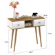thumbnail image 4 of Set Living Ra02-Rb03 Buffet 3 Puertas + Arrimo 2 Cajones Blanco - Nogal, 4 of 5